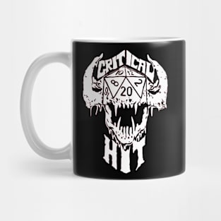 Dungeons and Dragons Critical Hit Mug